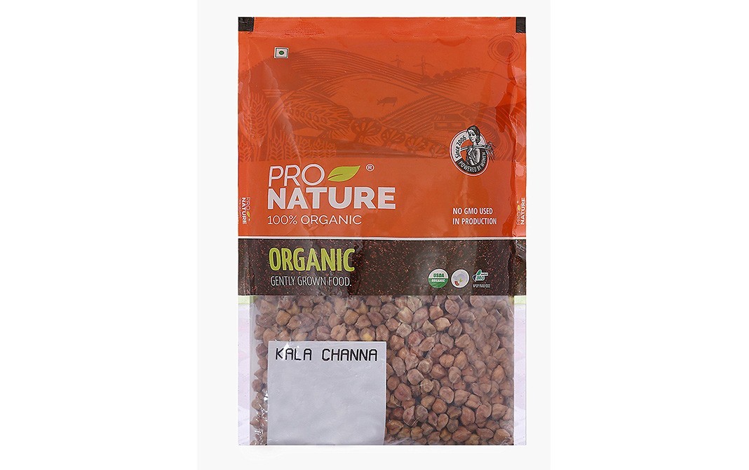 Pro Nature Organic Kala Channa    Pack  500 grams
